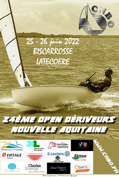 Affiche Open d'Aquitaine 2022